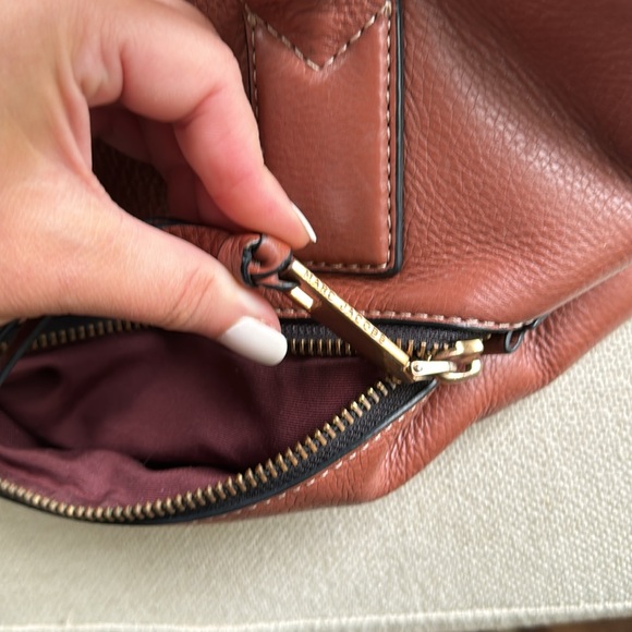 Marc Jacobs Authentic Cognac 100% Leather handbag - Picture 6 of 12